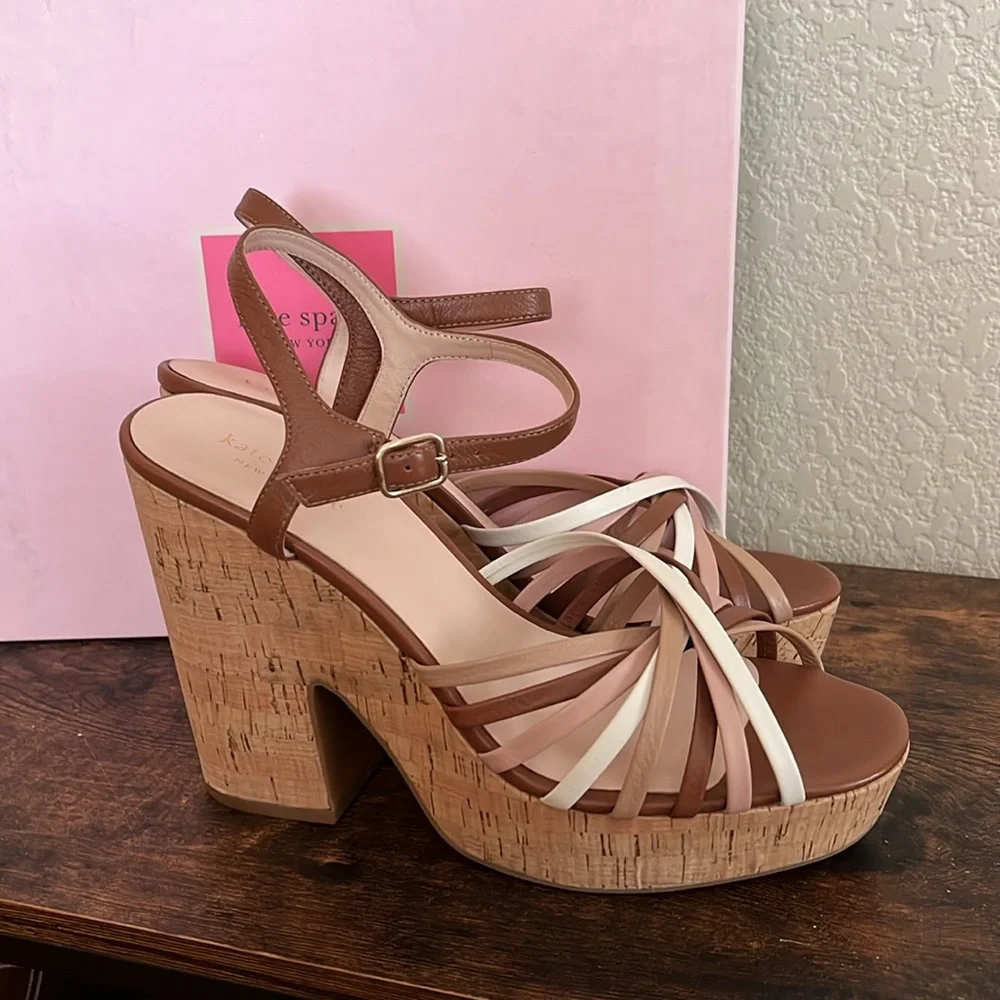 🆕 Kate Spade ♠️ Glow platform Sandals
